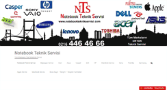 Desktop Screenshot of notebookteknikservisi.com