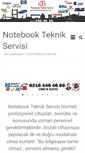 Mobile Screenshot of notebookteknikservisi.com